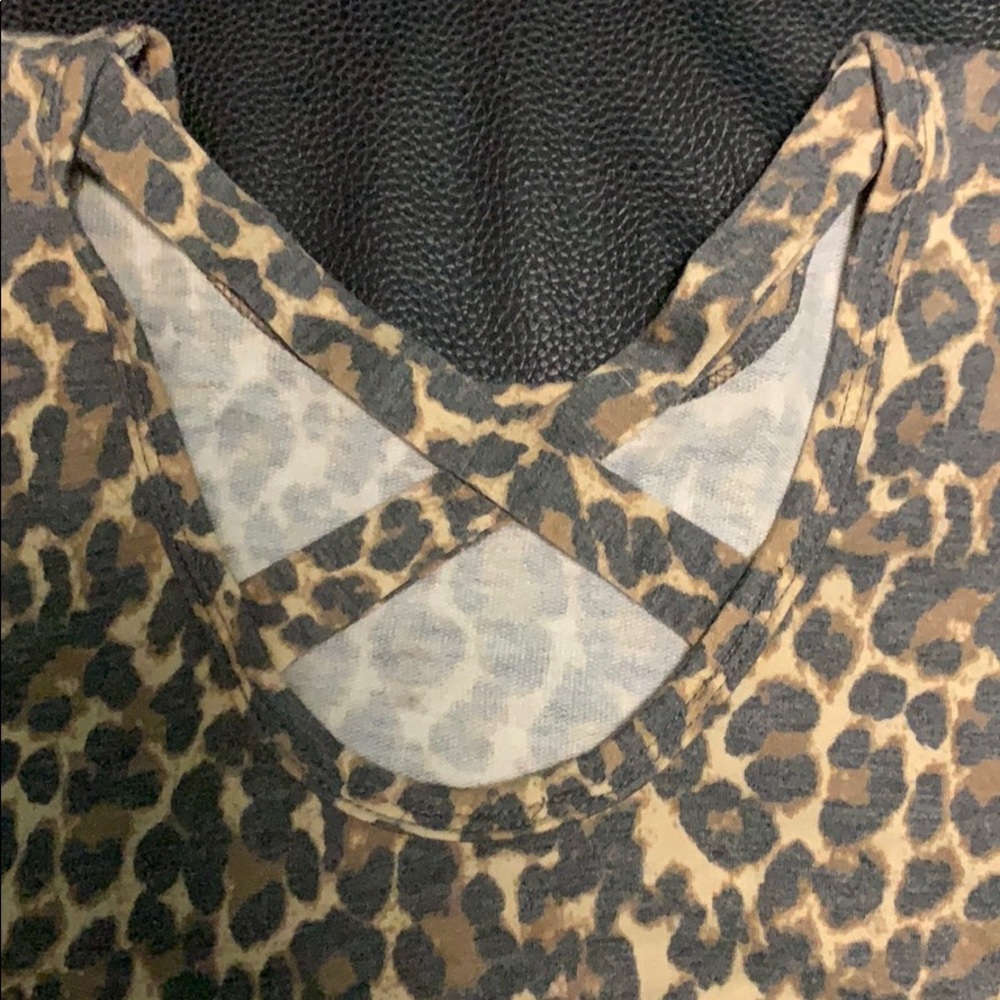 Long sleeve cheetah shirt